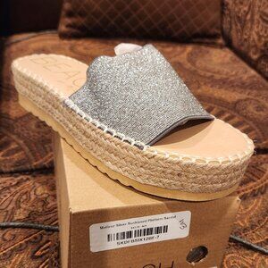 Silver Sunkissed Platform Sandals